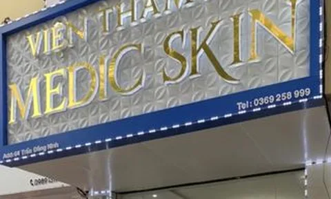 Cầu Giấy – Hà Nội: Thẩm Mỹ Medic-skin mời chào các dịch vụ xâm lấn khi chưa được cấp phép